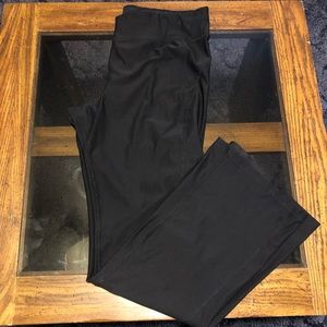 Black workout pants